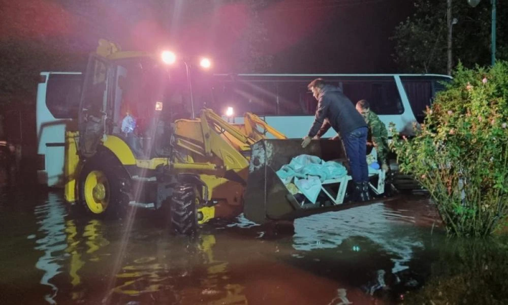 Εφιαλτική νύχτα- Συναγερμός για την υπερχείλιση του Πηνειού